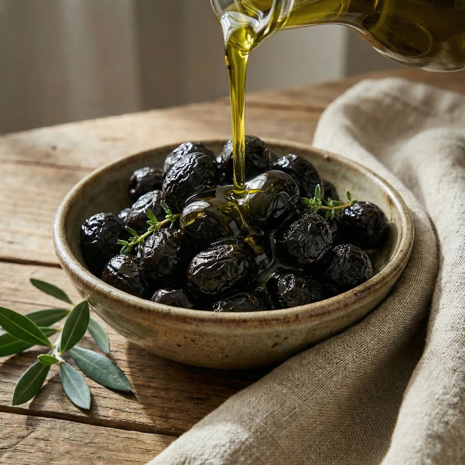 Ali Fermante Doğal Sele Zeytin | Kilis'ten Gurme Siyah Zeytin (670 Gr)