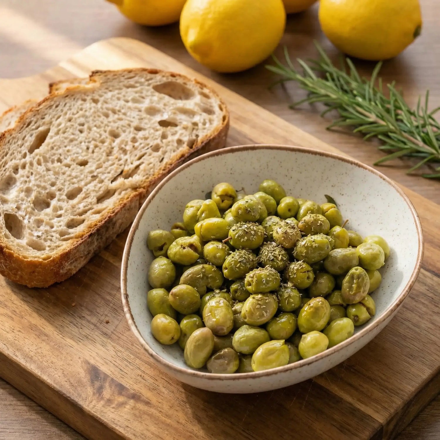 Ali Fermante Doğal Kilis Taş Kırması Yeşil Zeytin | Gurme Lezzet (1700cc Cam Kavanoz)