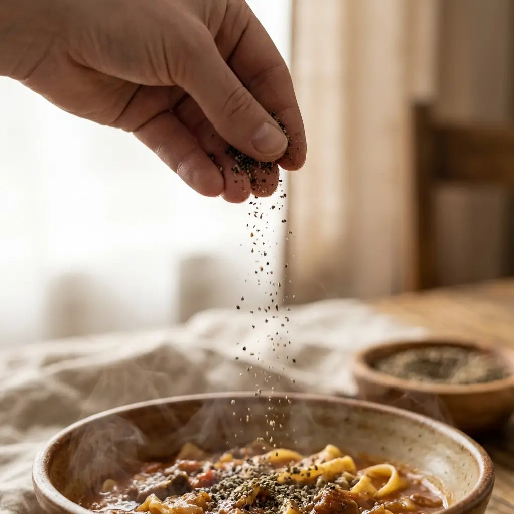 Ali Fermante Doğal Toz Karabiber | Taze Çekilmiş Gurme Lezzet (250 Gr)