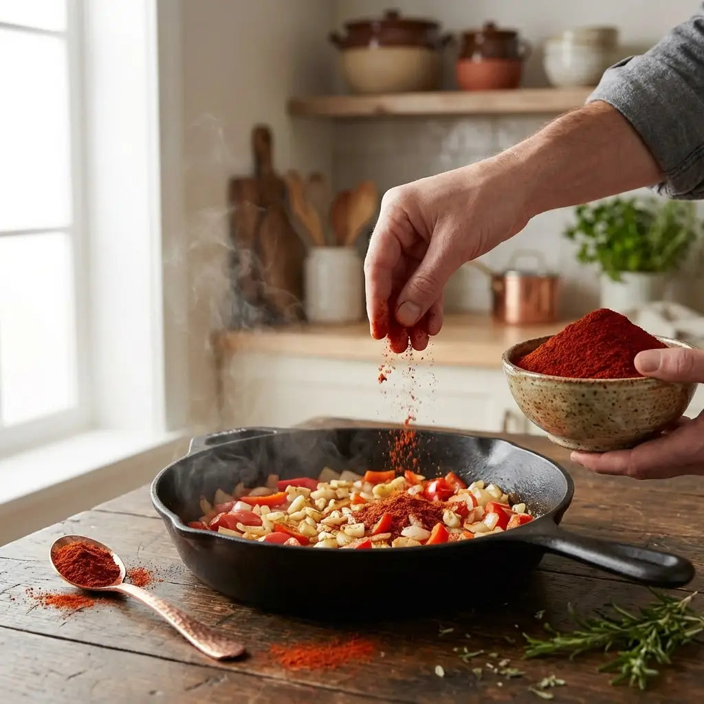 Ali Fermante Doğal Tatlı Toz Biber | Yemekler İçin Acısız Gurme Renk (250 Gr)