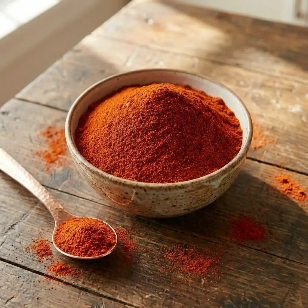 Ali Fermante Doğal Tatlı Toz Biber | Yemekler İçin Acısız Gurme Renk (250 Gr)