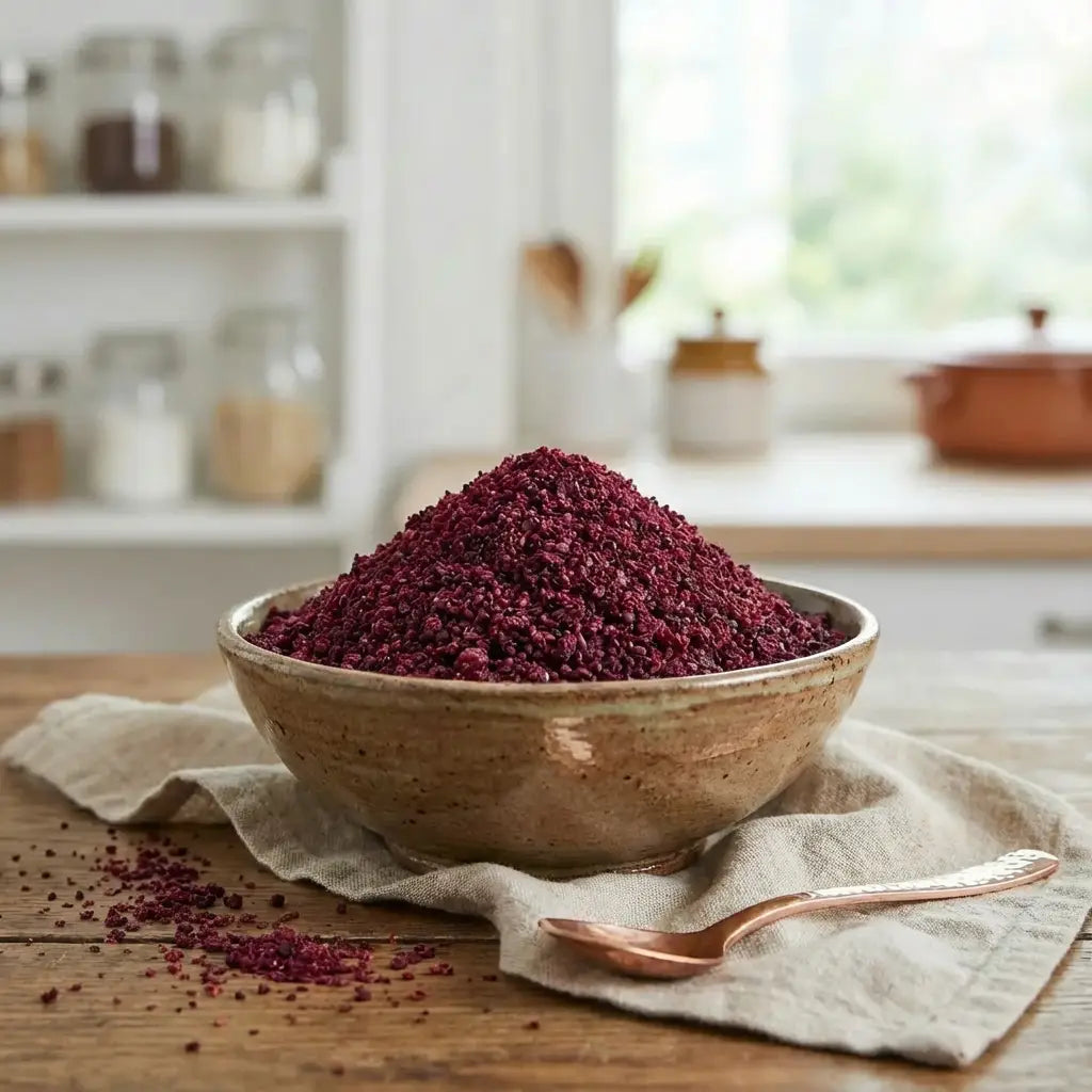 Ali Fermante Doğal Toz Sumak | Salata ve Kebaplar İçin Gurme Ekşi (250 Gr)